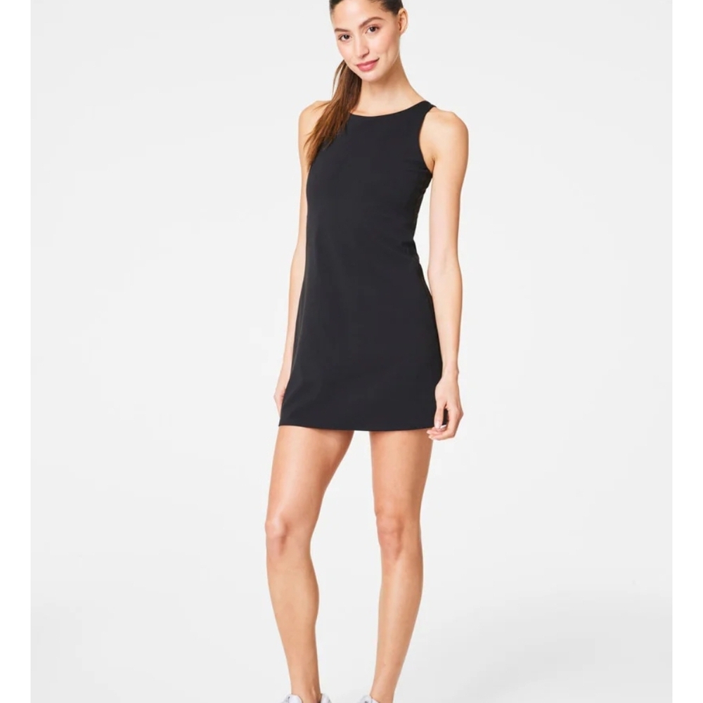 Spanx Shape Get Moving High Neck Dress - LARGE